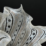 2 Fratelli Toso FAZZOLETTO Handkerchief Vases, Leslie Pina Collection